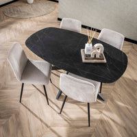 DURA STEEL Industrial console table 100cm black with two shelves