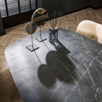 DURA STEEL Industrial console table 100cm black with two shelves