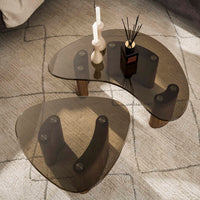 ARCHITECTURE Industrial coffee table 100cm oiled oak black frame