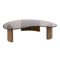ARCHITECTURE Industrial coffee table 100cm oiled oak black frame