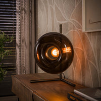 Tischleuchte SOLL 1F – 40 cm, Glas & Metall, 3 Farbvarianten