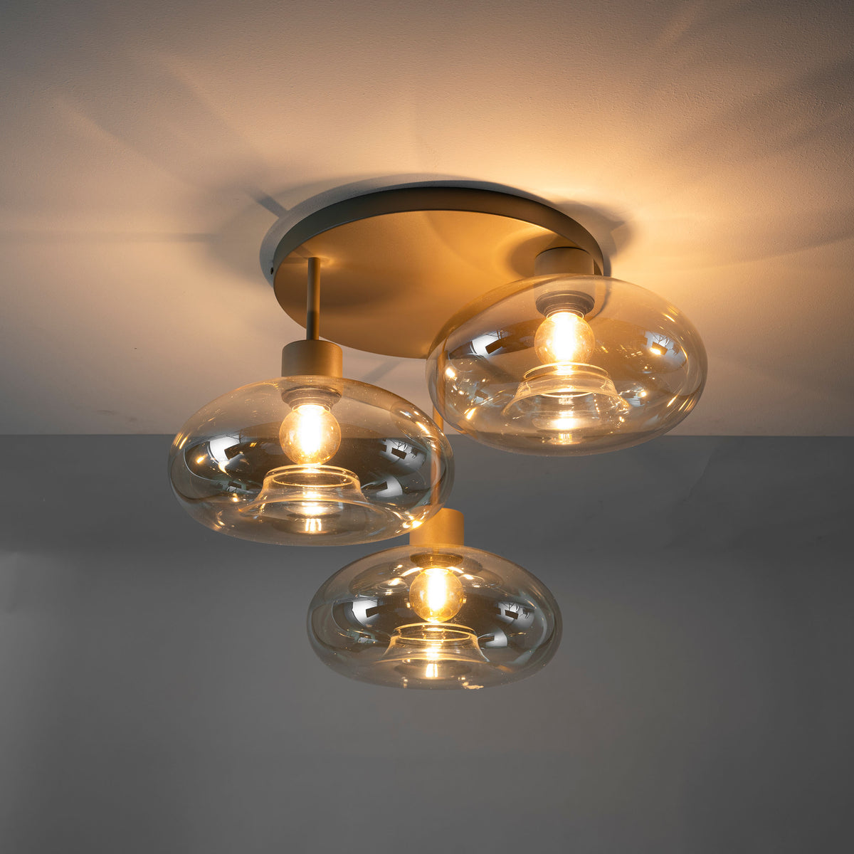 Deckenleuchte Serene 3-Fassungen / Beige