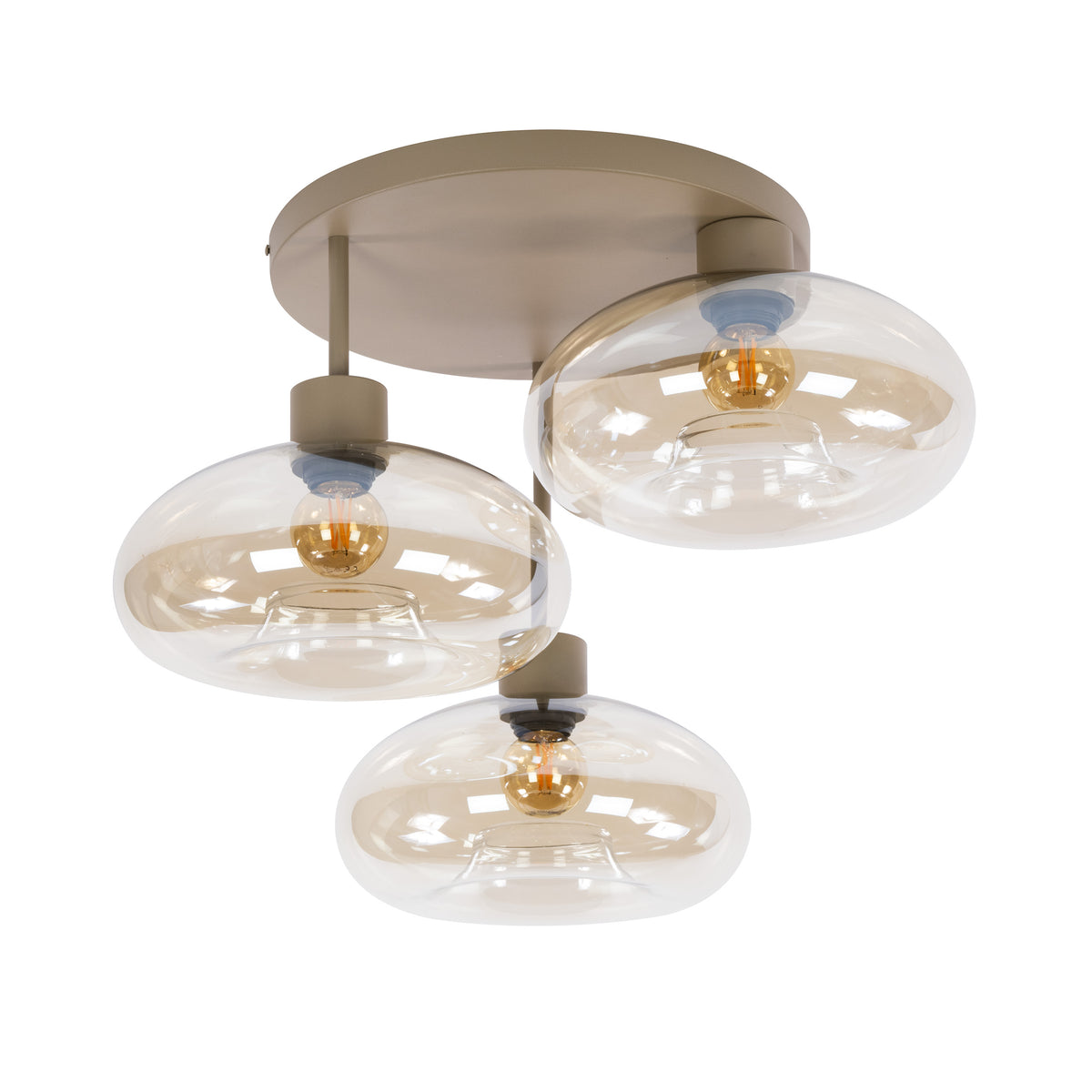 Deckenleuchte Serene 3-Fassungen / Beige