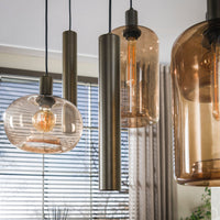 Pendelleuchte Serene 4+3-Fassungen / Beige
