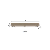 Deckenleuchte DECKENLEUCHTE BAR – 3, 5 ODER 7 SPOTS IN BRONZE & BEIGE
