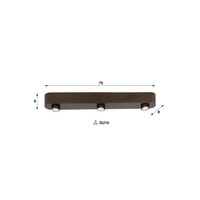 Deckenleuchte DECKENLEUCHTE BAR – 3, 5 ODER 7 SPOTS IN BRONZE & BEIGE