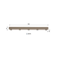 Deckenleuchte DECKENLEUCHTE BAR – 3, 5 ODER 7 SPOTS IN BRONZE & BEIGE