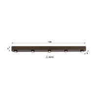 Deckenleuchte DECKENLEUCHTE BAR – 3, 5 ODER 7 SPOTS IN BRONZE & BEIGE