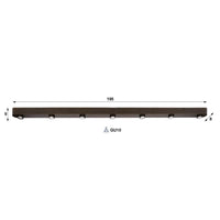 Deckenleuchte DECKENLEUCHTE BAR – 3, 5 ODER 7 SPOTS IN BRONZE & BEIGE