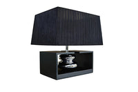 EUPHORIA Handcrafted driftwood table lamp 45cm beige with linen shade