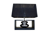 EUPHORIA Handcrafted driftwood table lamp 45cm beige with linen shade