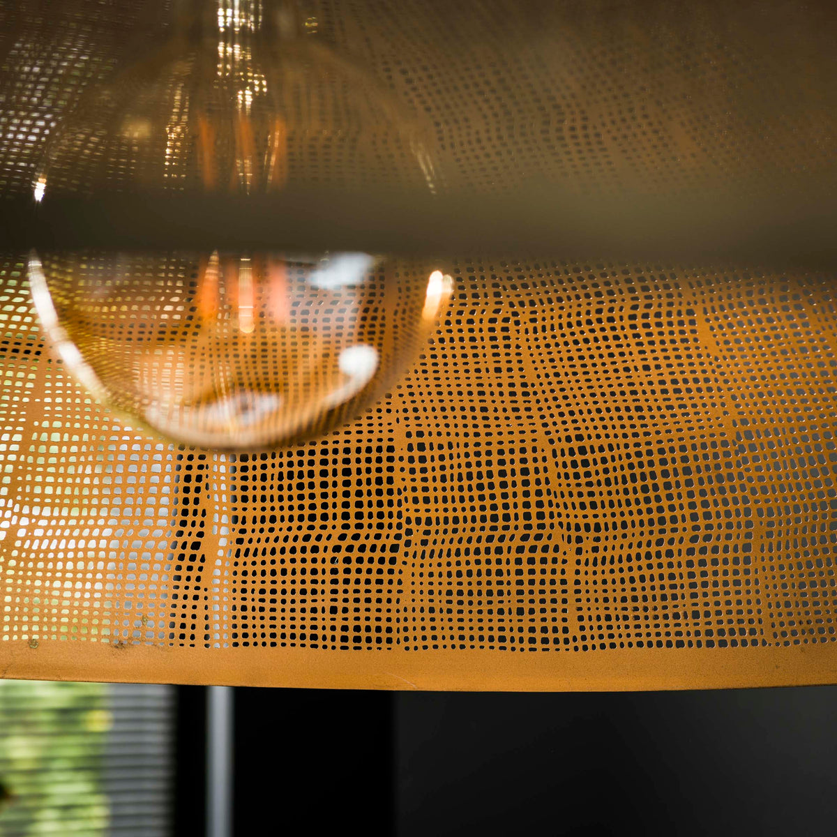COSMIS Pendelleuchte 1-Fassung Ø90cm / Antikbronze