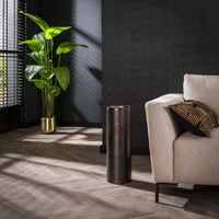 Stehleuchte Cylinder Glow 1-Fassung 60cm / Schwarznickel