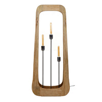 Stehleuchte Bray 3-Fassungen / Massiv Mango