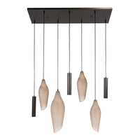 Pendelleuchte Cocoon 4+3-Fassungen