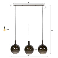 Pendelleuchte Sfera 3-Fassungen