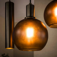 Pendelleuchte Sfera Tricolore 4+3-Fassungen