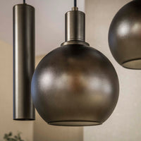 Pendelleuchte Sfera Tricolore 4+3-Fassungen