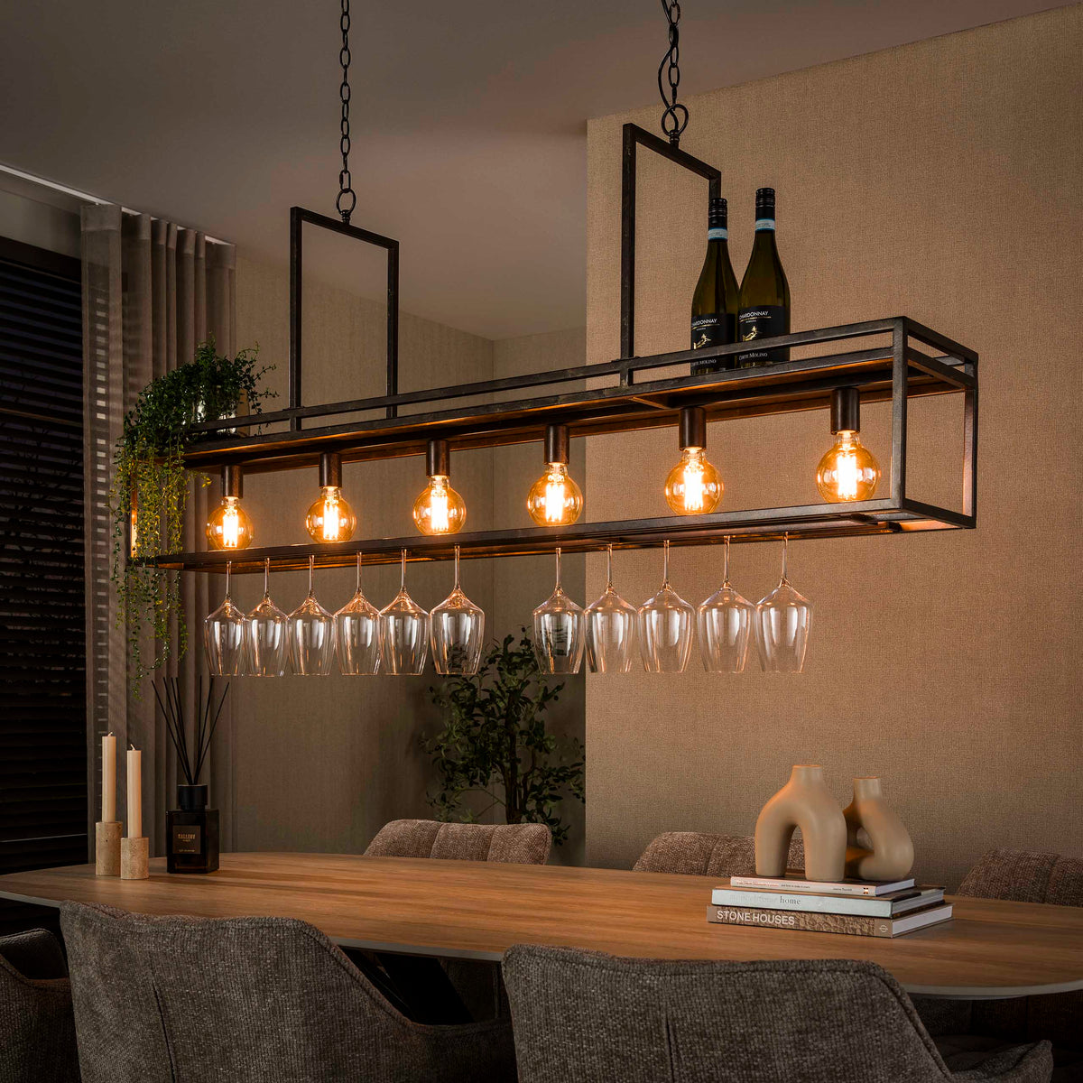 Pendelleuchte Decorate 6-Fassungen