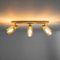 Deckenleuchte Sepiora 3-Fassung / Beige