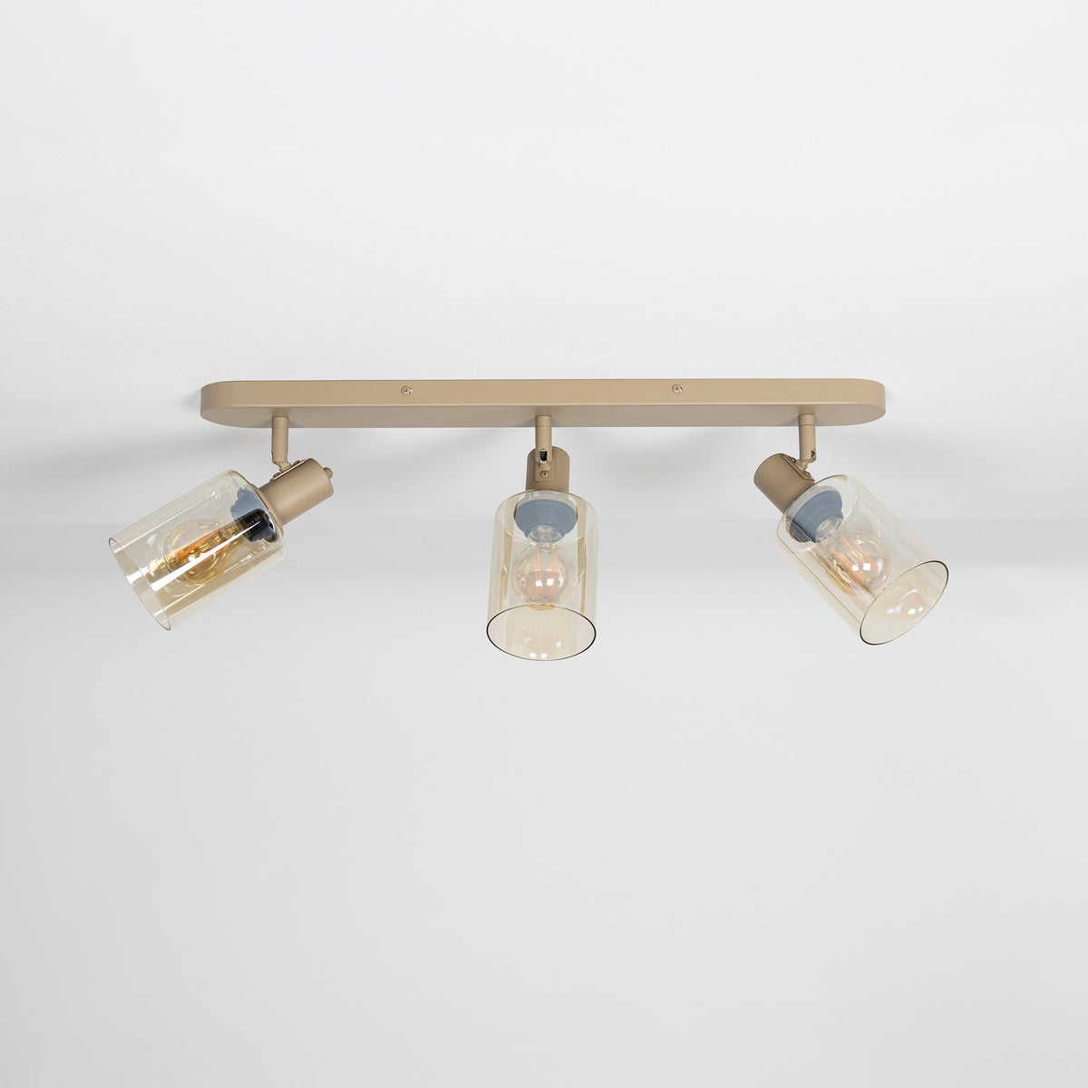 Deckenleuchte Sepiora 3-Fassung / Beige