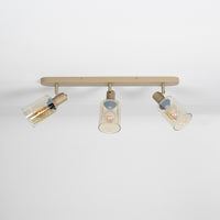 Deckenleuchte Sepiora 3-Fassung / Beige