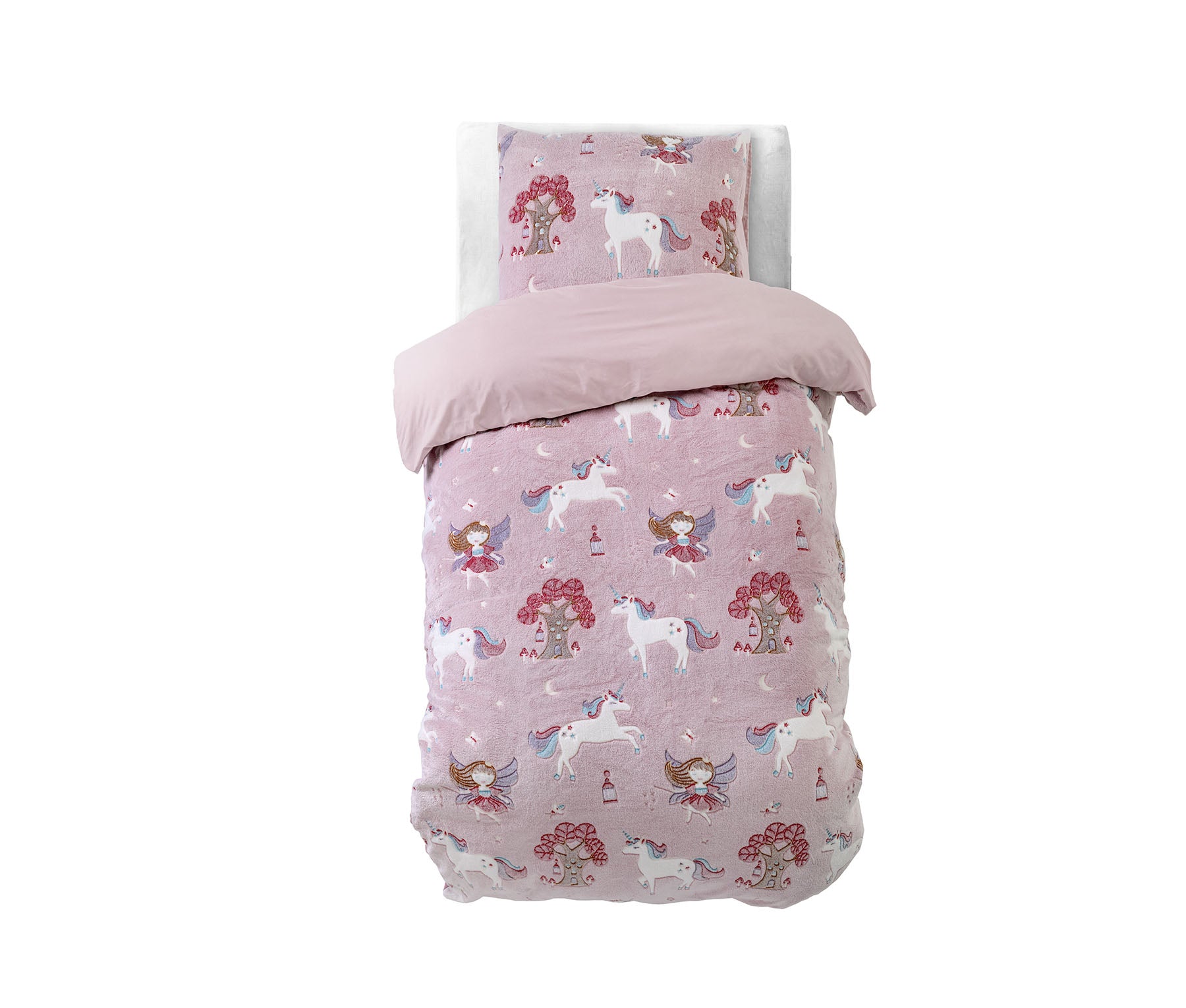 Children s bed linen Glow in the dark Fairy Tale Sitheim