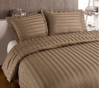 Bettwäsche Hotel Stripe Bettbezug mit Kissenbezug
