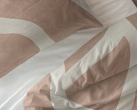 Bettwäsche Contours Peach Baumwolle Bettbezug & Kissenbezüge