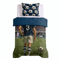 Kinderbettdecke 2-in-1 mit integriertem Bezug, inkl. Kissenbezug –verschiedene Designs