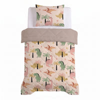 Kinderbettdecke 2-in-1 mit integriertem Bezug, inkl. Kissenbezug –verschiedene Designs