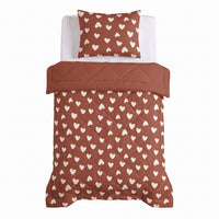 Kinderbettdecke 2-in-1 mit integriertem Bezug, inkl. Kissenbezug –verschiedene Designs