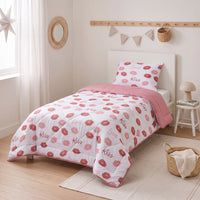 Kinderbettdecke 2-in-1 mit integriertem Bezug, inkl. Kissenbezug –verschiedene Designs