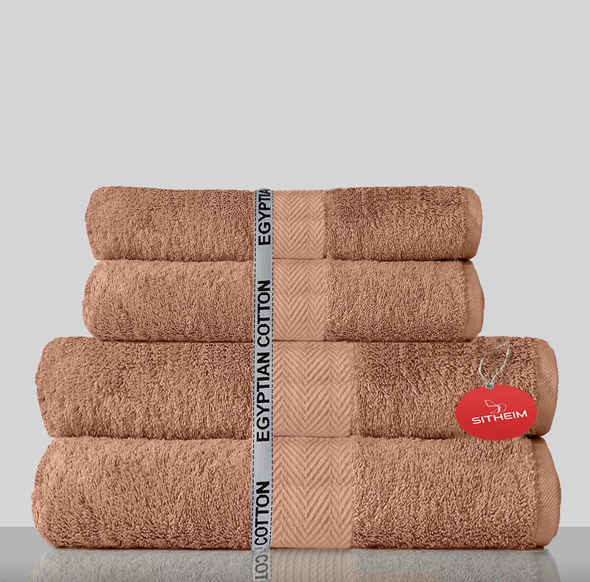 Towel set KING TUT towels made of 100% Egyptian cotton 4 pieces 