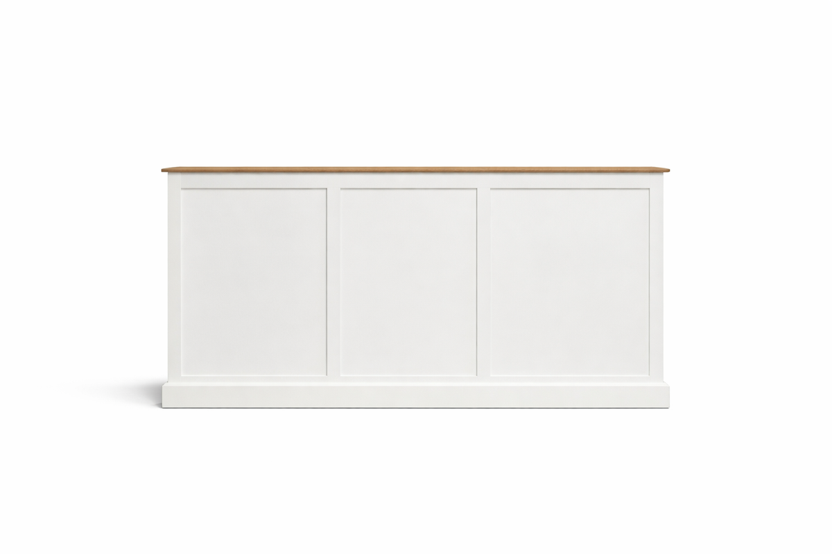 MANGO Sideboard – Natürliches Design mit strukturierter Front
