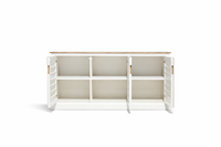 MANGO Sideboard – Natürliches Design mit strukturierter Front