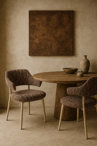 LIDO Esszimmerstuhl Strukturstoff Metallbeine