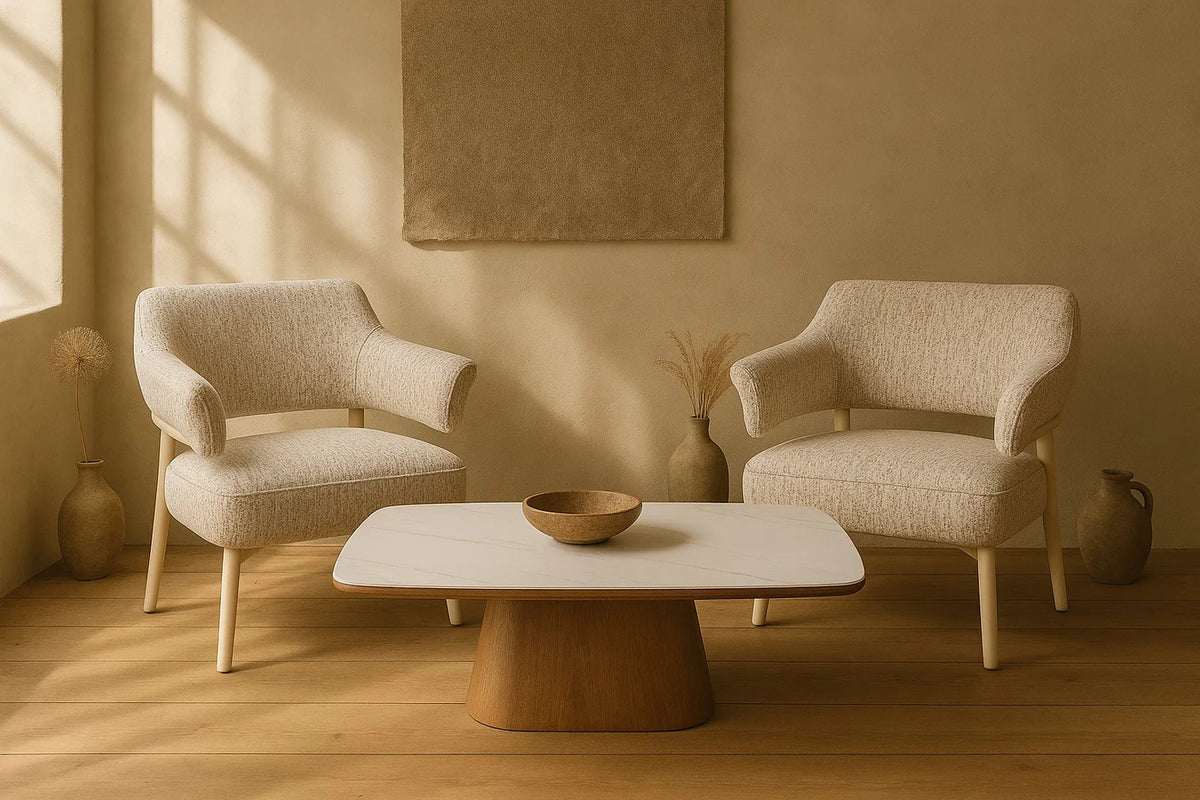 LIDO Sessel Strukturstoff Metallbeine