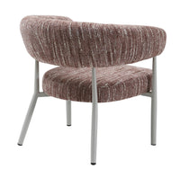 DA COSTA Sessel Strukturstoff Metallbeine