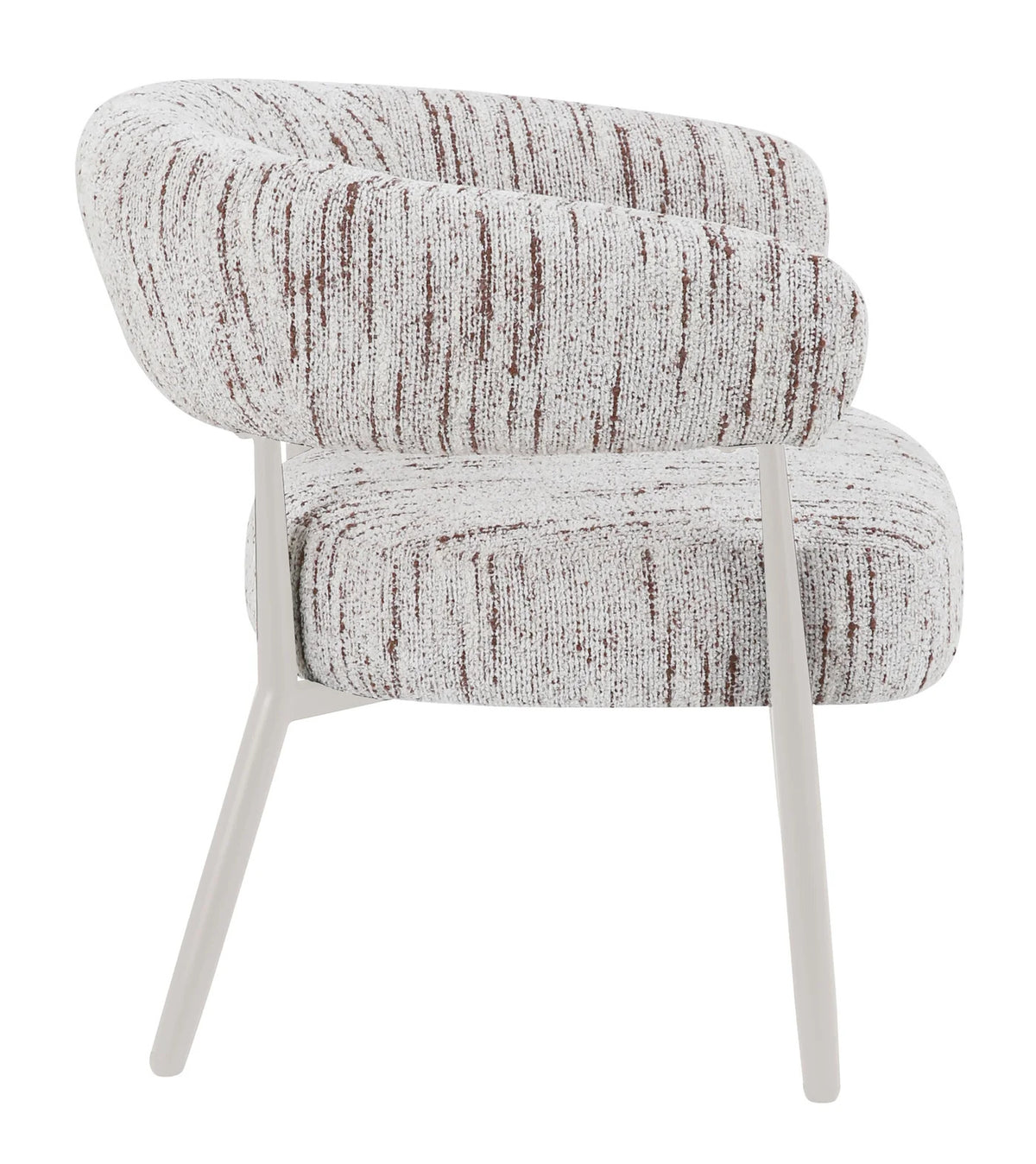 DA COSTA Sessel Strukturstoff Metallbeine