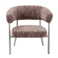 DA COSTA Sessel Strukturstoff Metallbeine