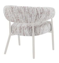 DA COSTA Sessel Strukturstoff Metallbeine