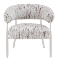 DA COSTA Sessel Strukturstoff Metallbeine