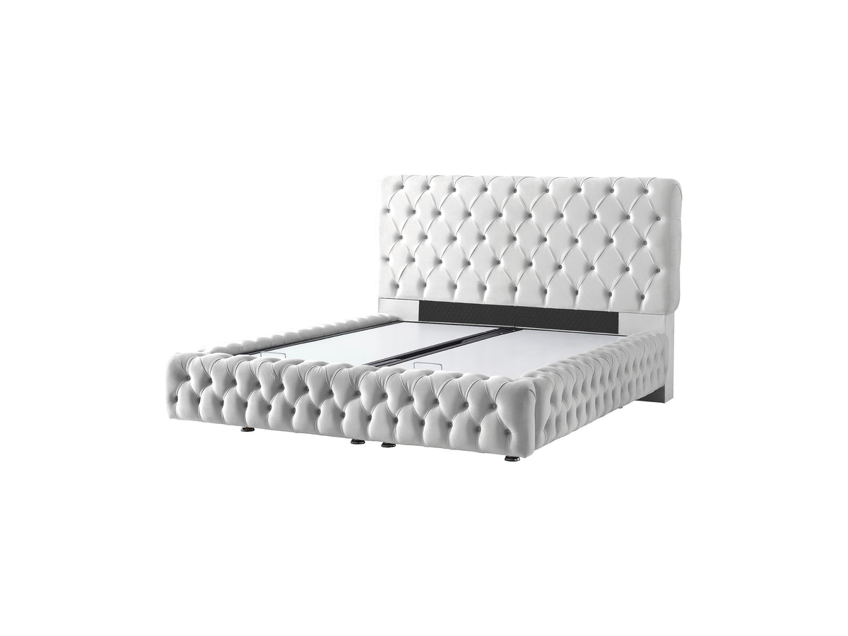 Design CHESTER Bett, Boxspringbett inkl Matratze