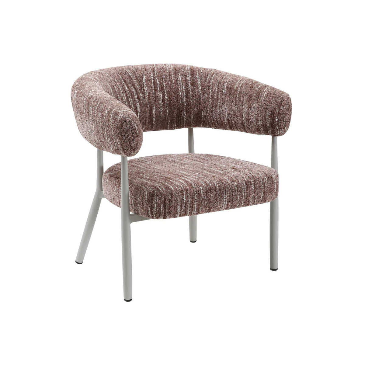 DA COSTA Sessel Strukturstoff Metallbeine