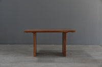 Esstisch Massivholz Akazie Baumkante Natur 5cm Platte