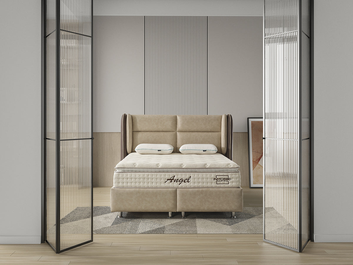 Design Angel Bett, Boxspringbett inkl Matratze