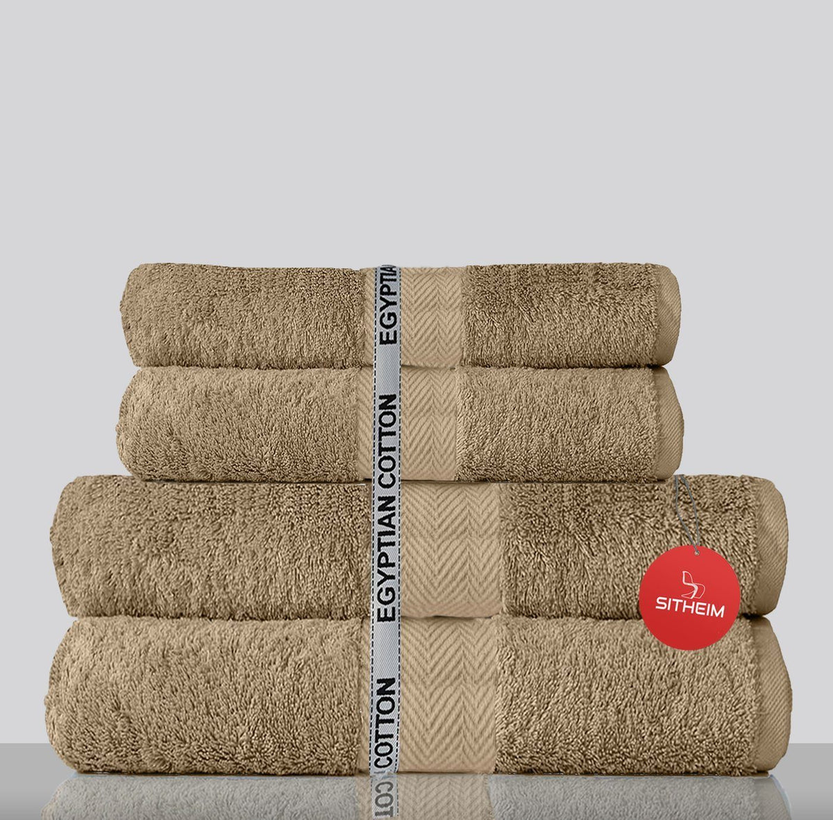 Handtuch Set KING TUT Handtücher aus 100% ägyptischer Baumwolle 4-teiliges