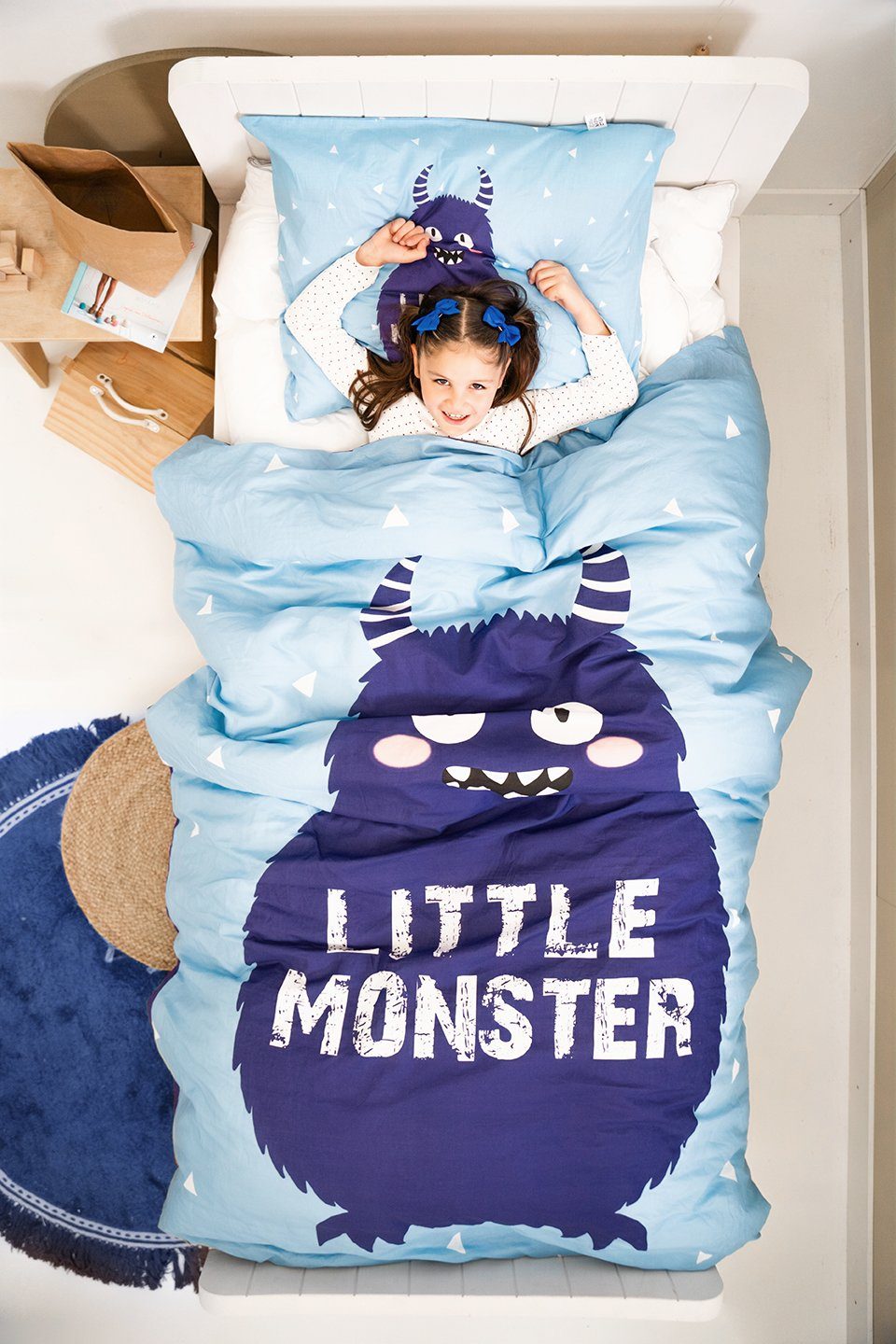 Kinderbettwäsche Little Monster