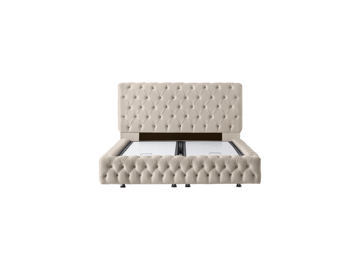 Design CHESTER Bett, Boxspringbett inkl Matratze